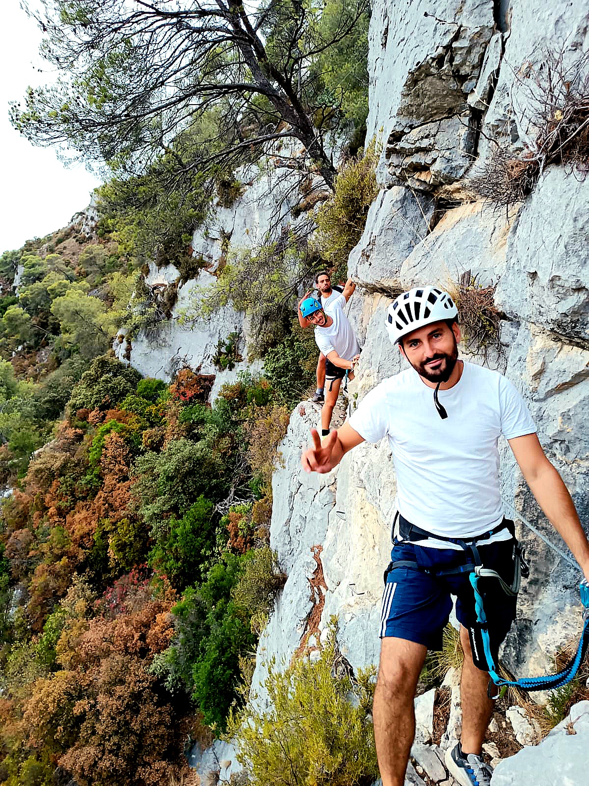 Faire de la via ferrata en séminaire ou lors d'un évènement